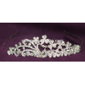 Fabrication en gros directement nouvelle conception de mariage nuptiale tiara